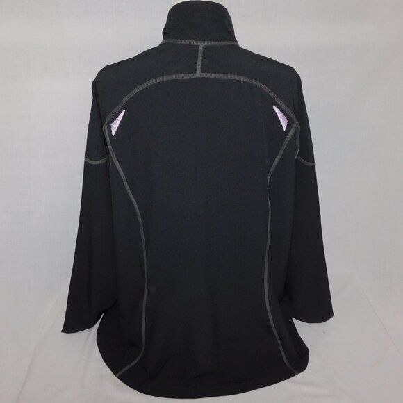 Eddie Bauer Womens 2XL Black Light soft Shell water resistant wind jacket - Picture 14 of 14